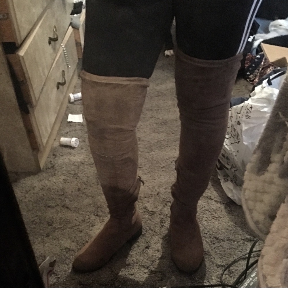 Thigh high boots
